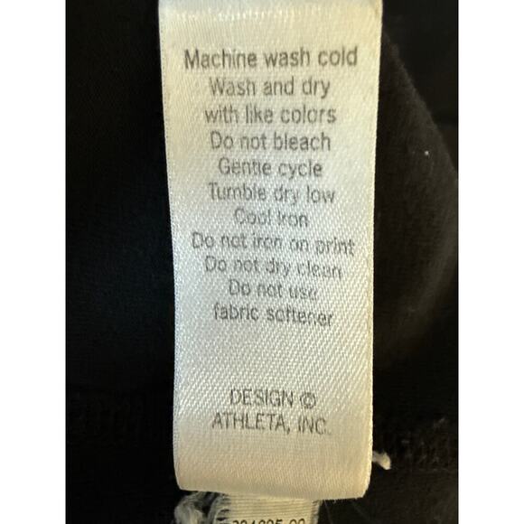 Athleta Crop Leggings 20” in Black 20” Inseam Activewear Size Small - Picture 6 of 6